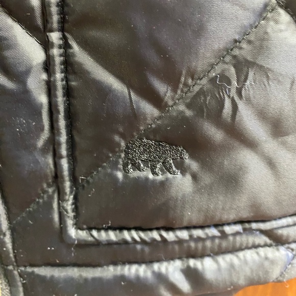 Polar King by Key Puffer Vest Mens Size Medium Black Outdoor Zip Collar Quilted - Picture 4 of 8